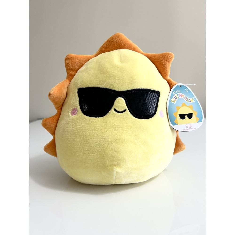 Squishmallow Cruz the Sun Plush 9" Summer Toys Soft‎ Stuffed Animal Space Squade